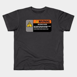 Milkshake Hazard Warning tshirt Kids T-Shirt